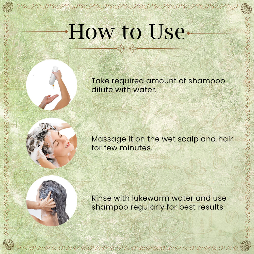 Shampoo Product Image -3 , how to use