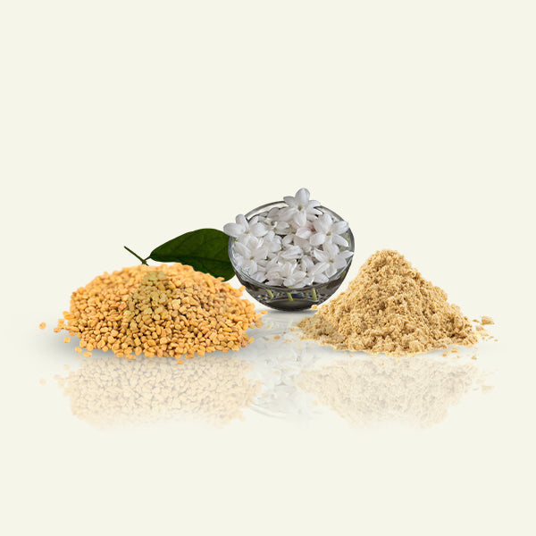 fenugreek Jasmine Flower and Multhani Matti